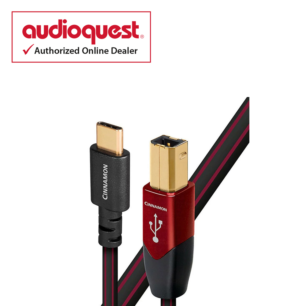 AudioQuest | Cinnamon USB (C to B)
