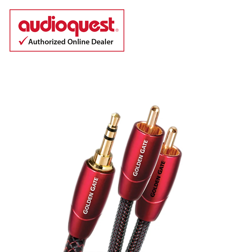 Audioquest |美國線聖 Golden Gate (3.5mm to RCA)