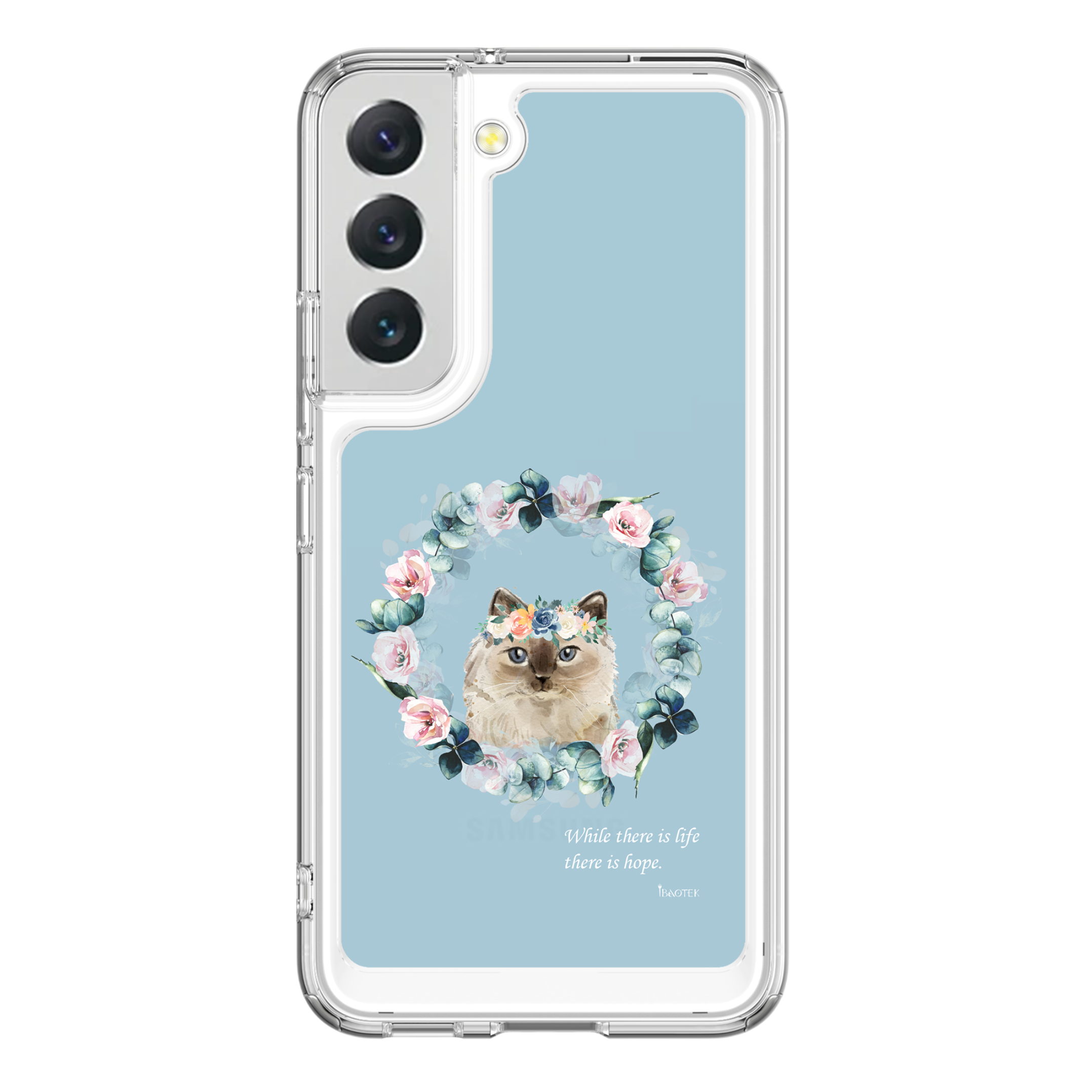 Samsung  S22+ 手機防摔殼喵之伴娘