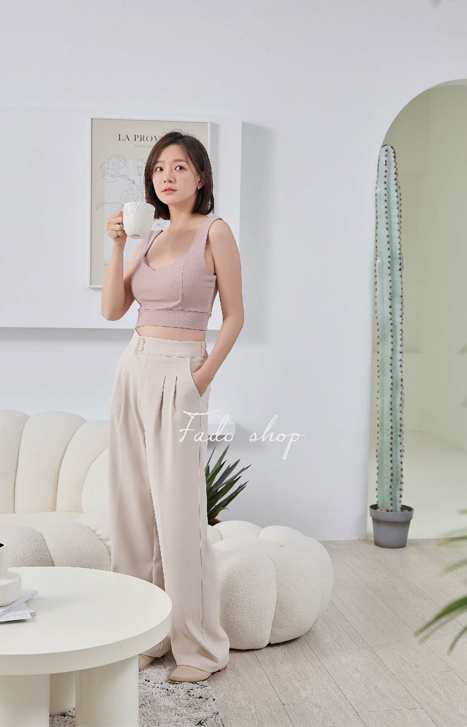 法朵Fado Shop｜可拆杯寬肩領背心 526B005 五色