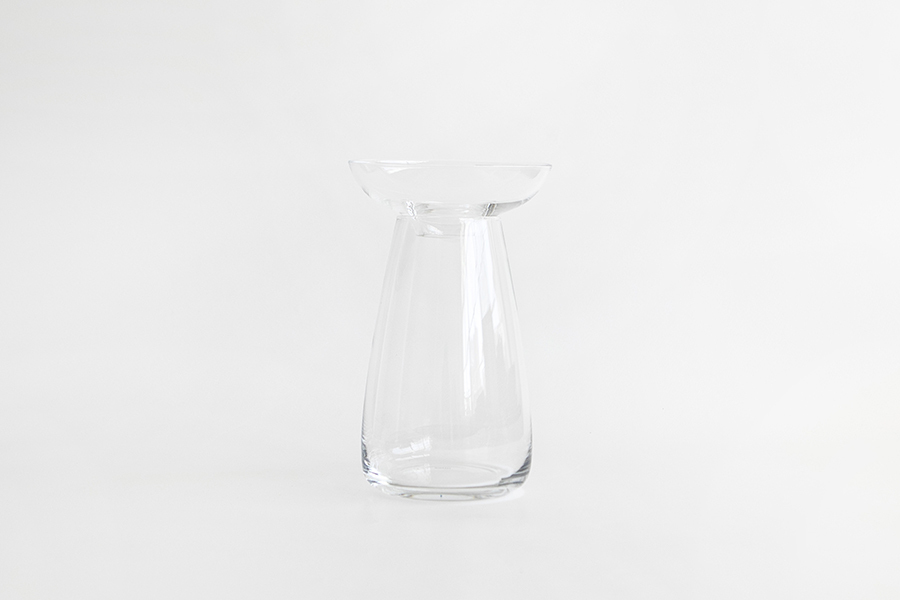 KINTO-AQUA CULTURE 玻璃花瓶 (大)-透明