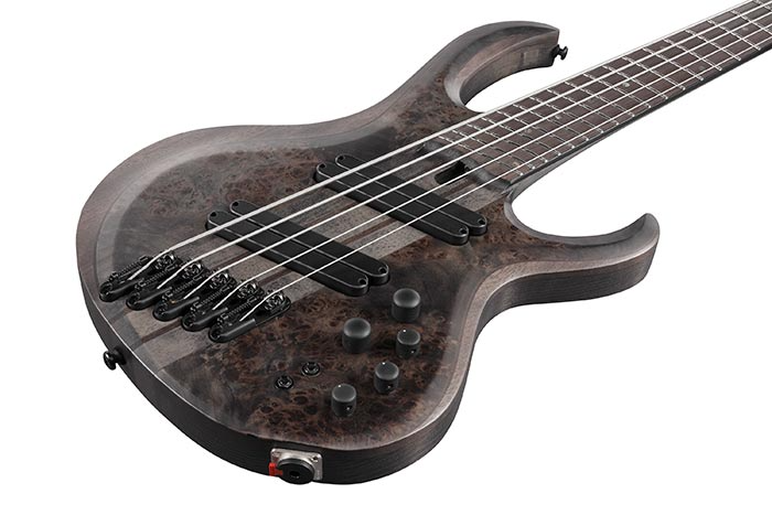 Ibanez Ibanez BTB805MS TGF Transparent Gray Flat 電貝斯 第 2 張圖片｜三峽吉他 / Bass