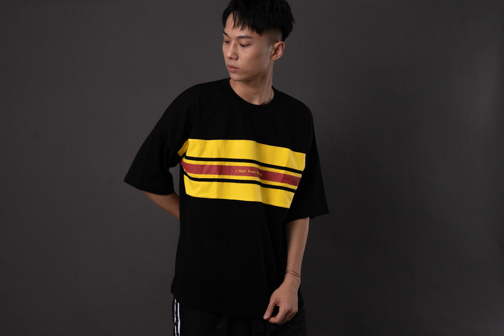 ISFN | Montage Oversized T-Shirt | S - XL | 2色