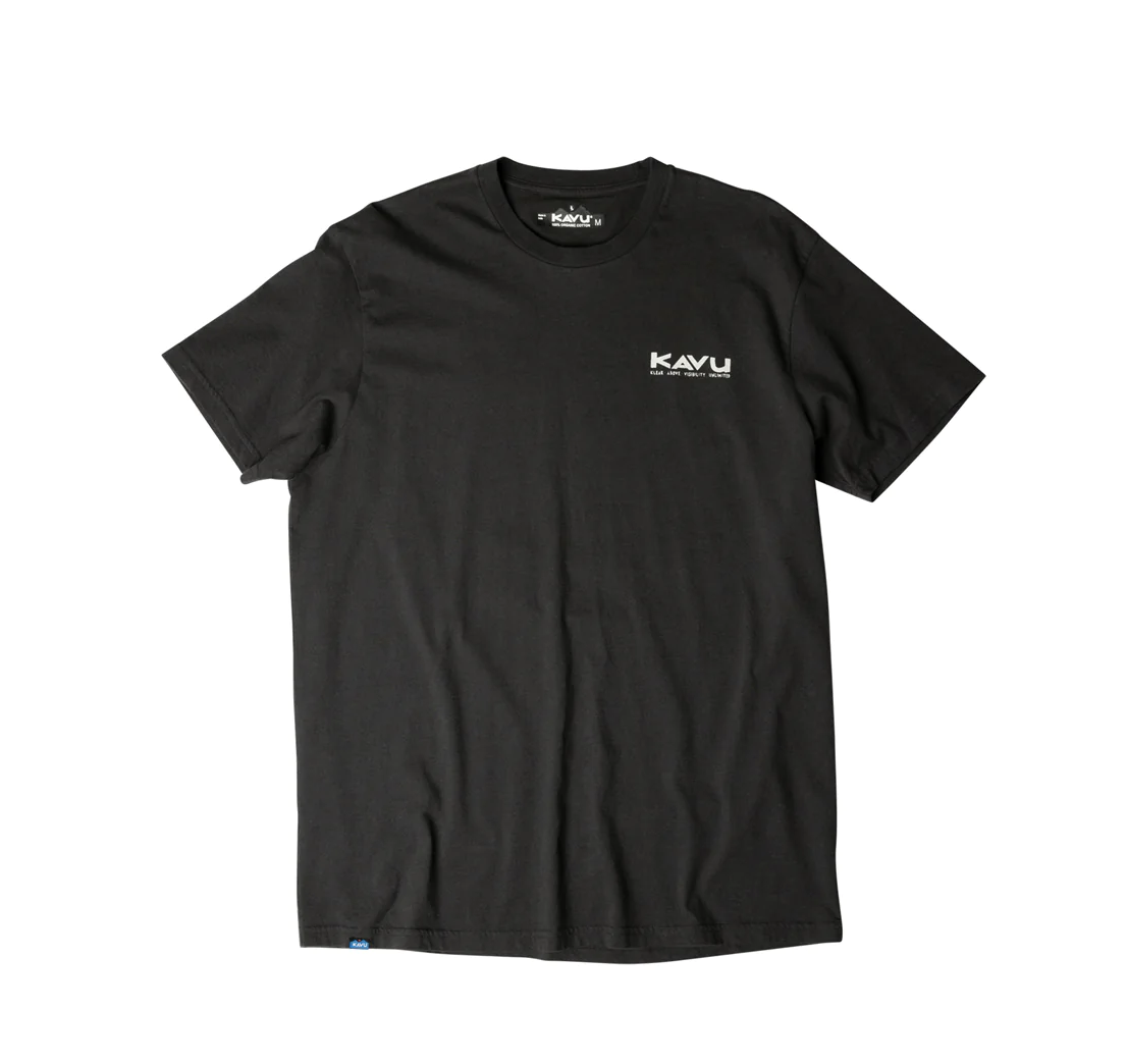 KAVU Klear Above Etch Art T-Shirt 低敏認證有機棉Tee