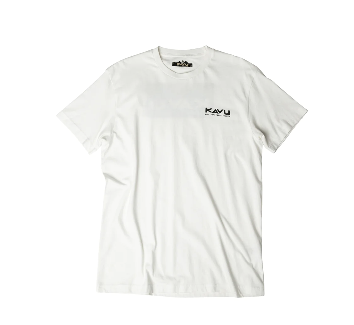 KAVU Klear Above Etch Art T-Shirt 低敏認證有機棉Tee