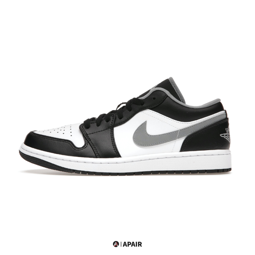 【APAIR】現貨  Air Jordan 1 Low Black White Grey 黑白灰影子 553558-040