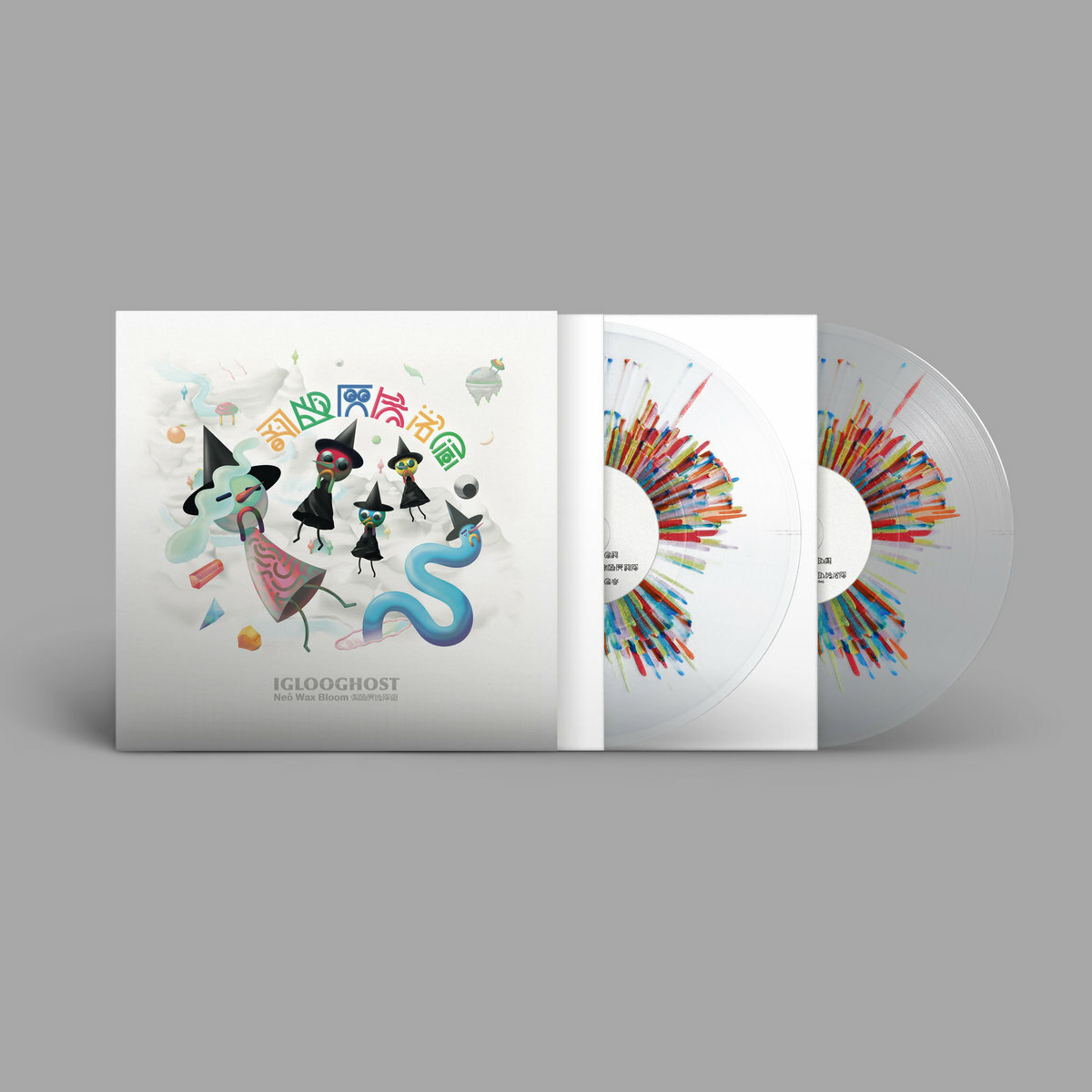 Iglooghost《Neō Wax Bloom》（透明彩膠2LP）