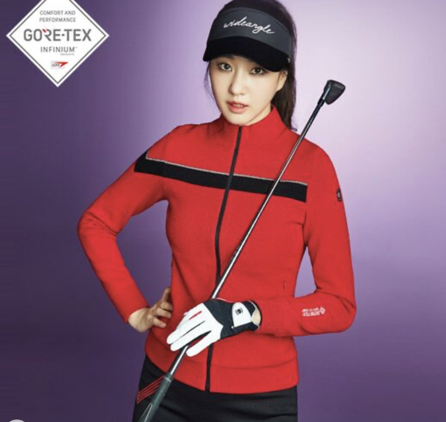 女 【現貨】5折起/韓風高爾夫球衣/正韓品牌Wangle golf/高爾夫球衣/春秋款 彈性網眼拉鍊外套#MW112173