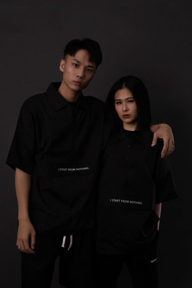 ISFN | 3XDry Zip Pullover Tech T-shirt | Black | S - XL