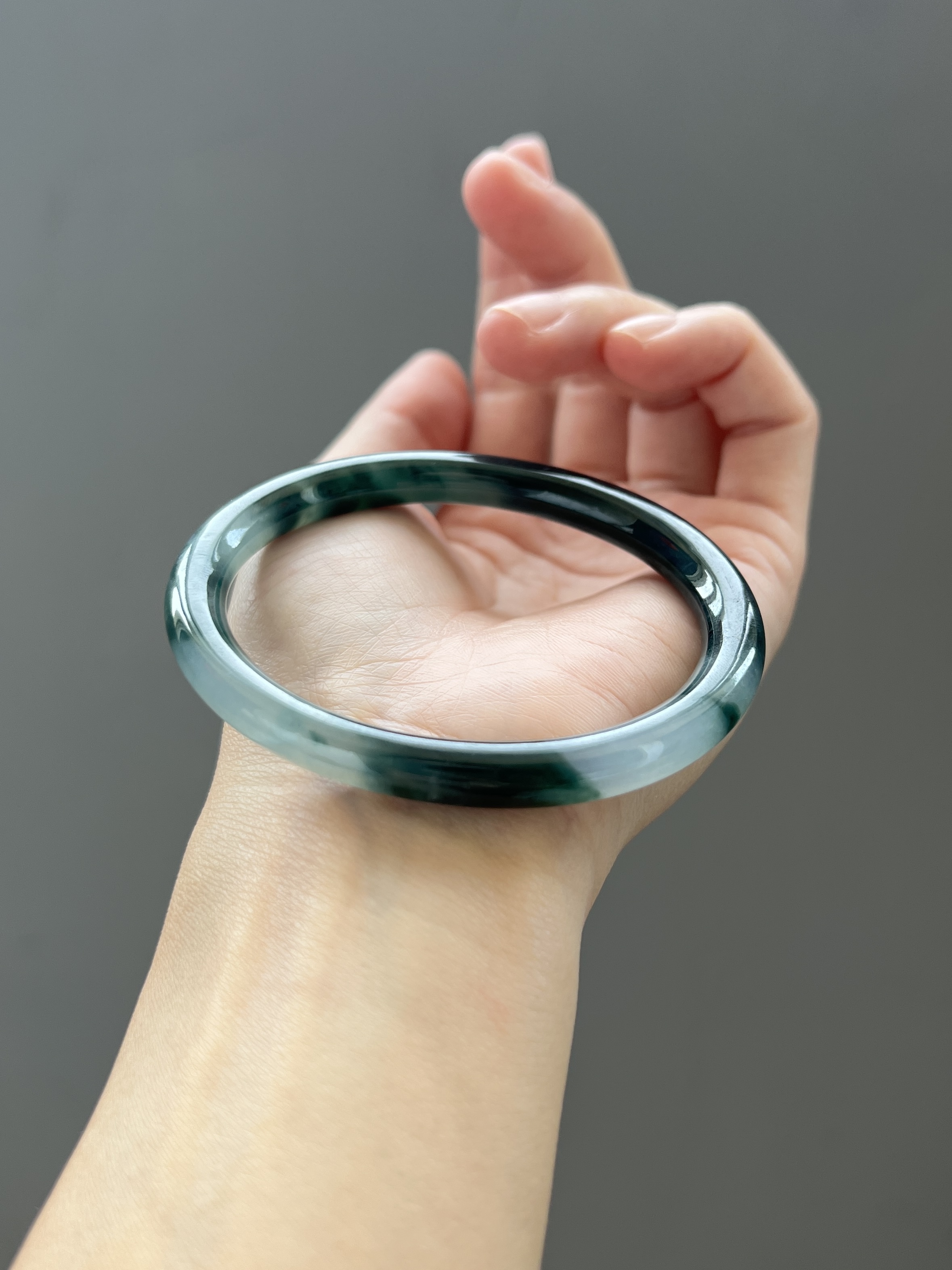 珍藏冰老藍水藍花貴圓