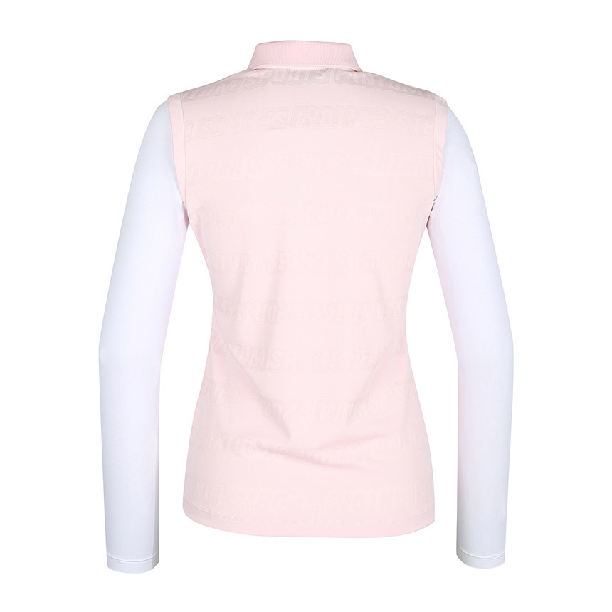 女 【現貨】5折起/韓風高球衣/正韓高球衣/FanTom Golf品牌/夏天款 涼感印花立體設計長衫/#MW112205,MW112206