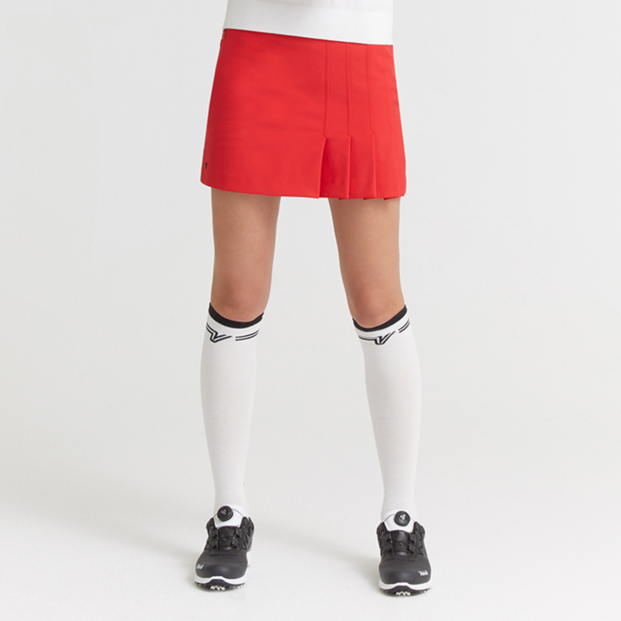 女【現貨】5折起/韓版高爾夫球衣/正韓Volvik品牌/春夏秋款 韓風側開叉彈性百褶裙褲/ 網紅熱銷 ＃#MW112244,MW1122445