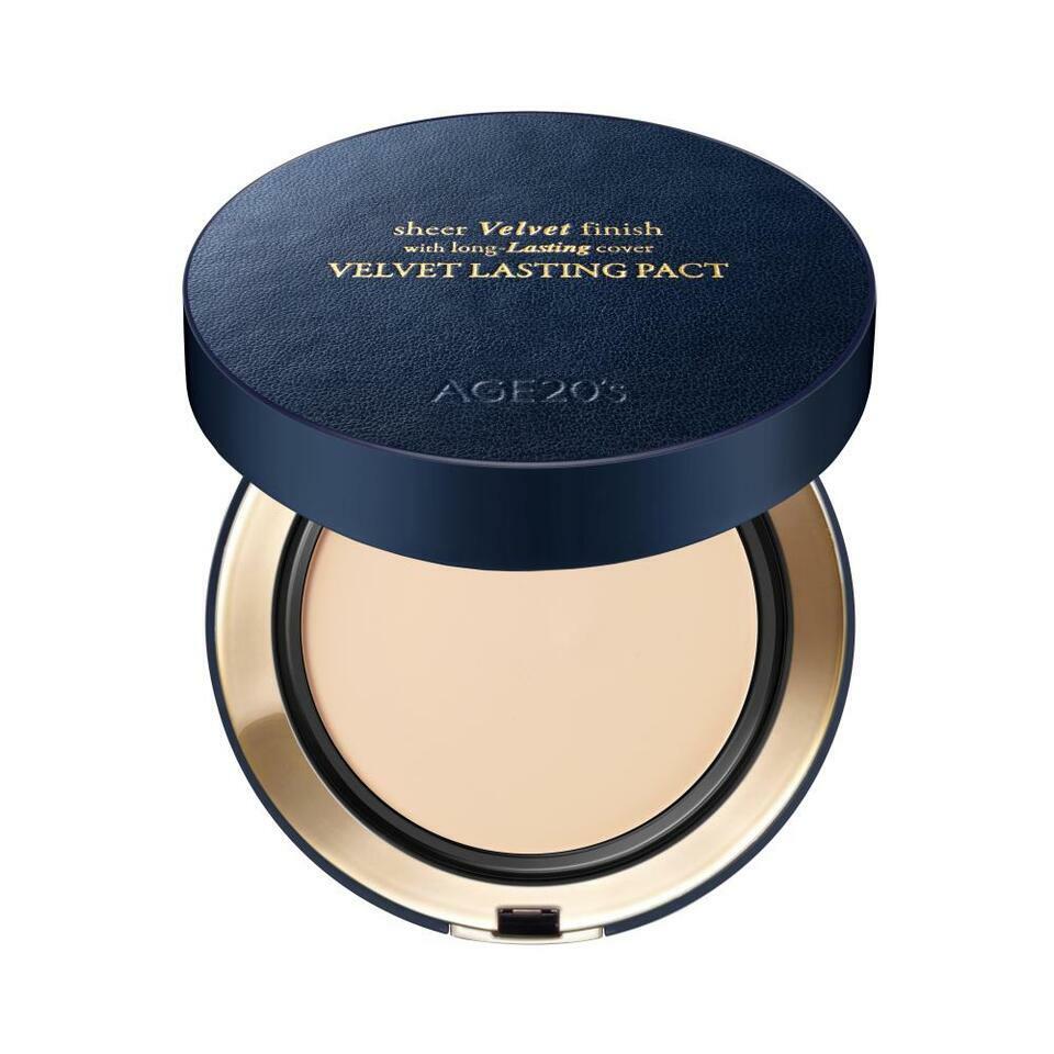 Age 20's Velvet Lasting Pact (with Refill)