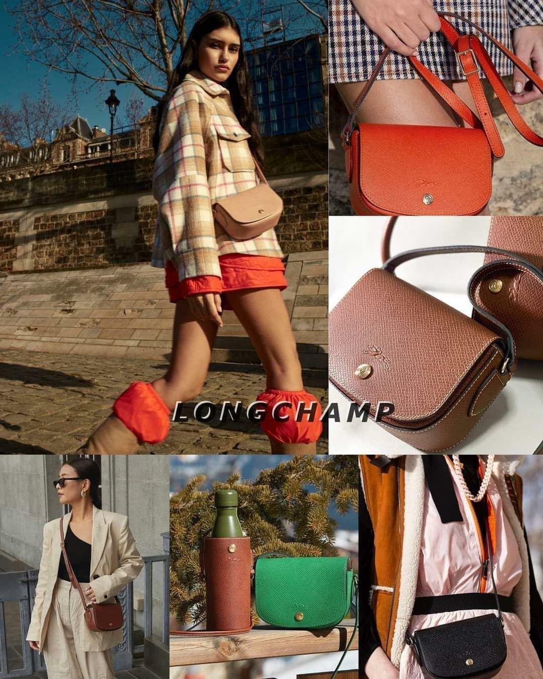 🆕Longchamp 牛皮馬鞍包