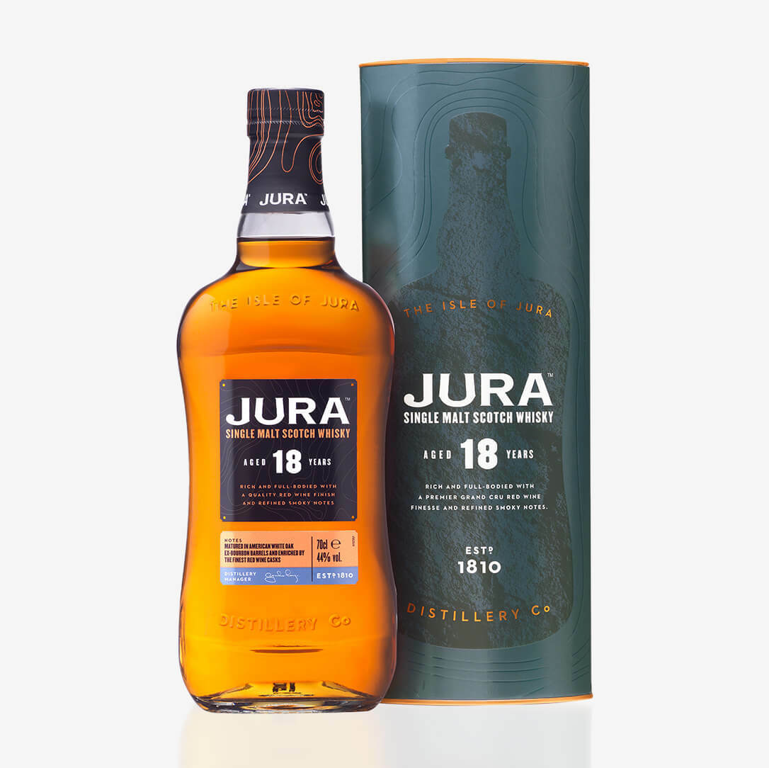 Jura 18年單一麥芽蘇格蘭威士忌 (700ml) [禮盒裝]