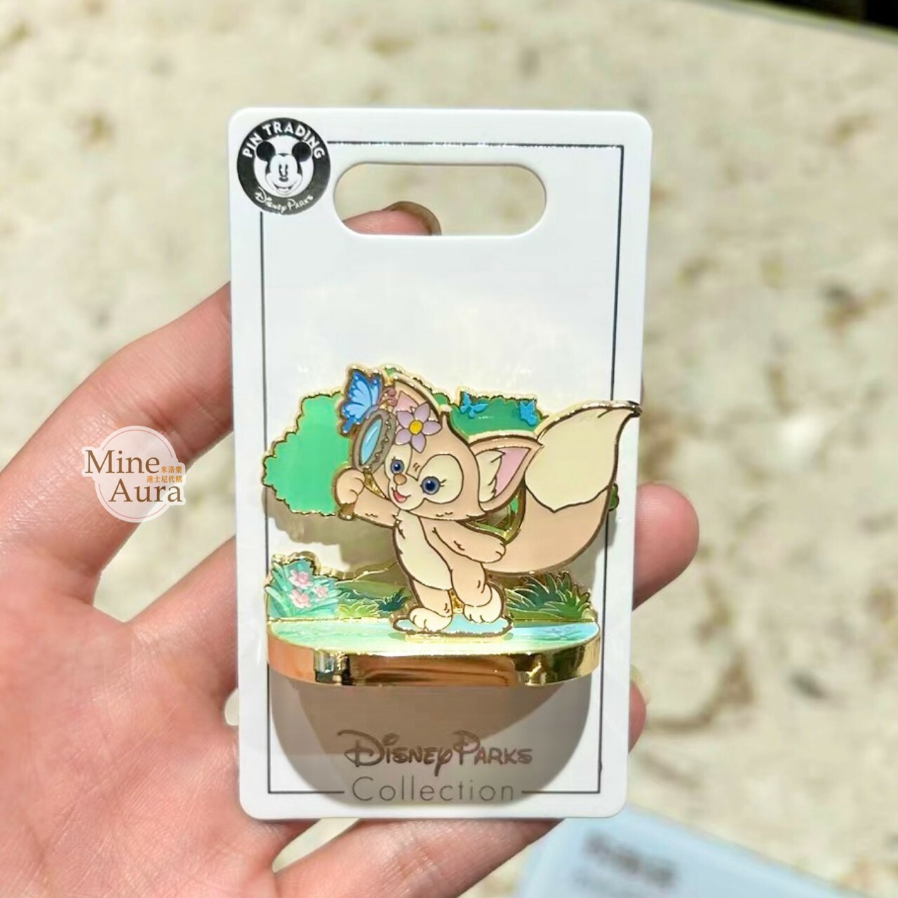 玲娜貝兒 Lina bell 立體舞台造型 徽章 PIN -上海迪士尼樂園