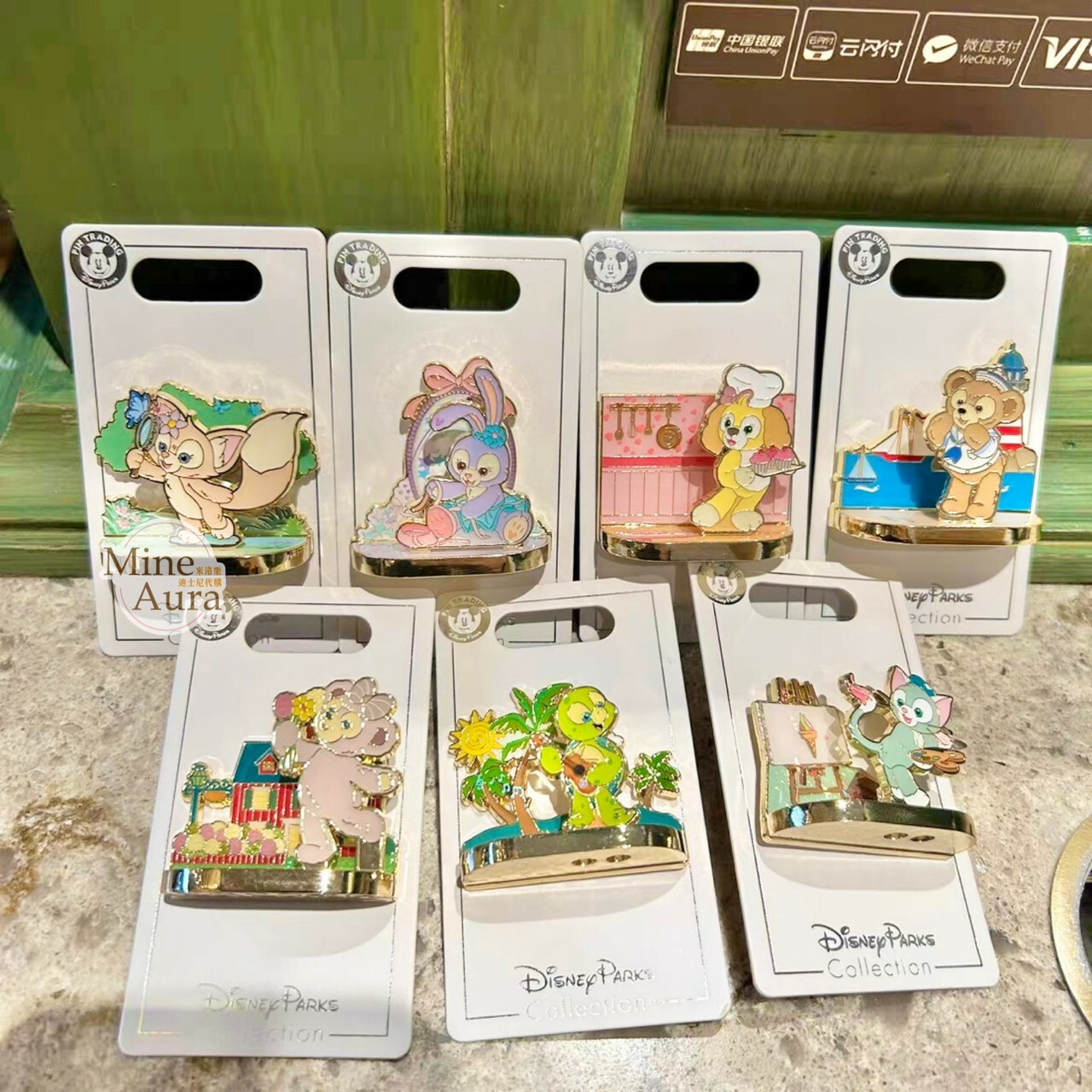 玲娜貝兒 Lina bell 立體舞台造型 徽章 PIN -上海迪士尼樂園