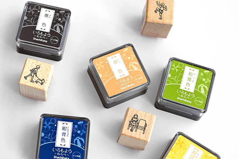 Shachihata 色模樣印台 迷你版