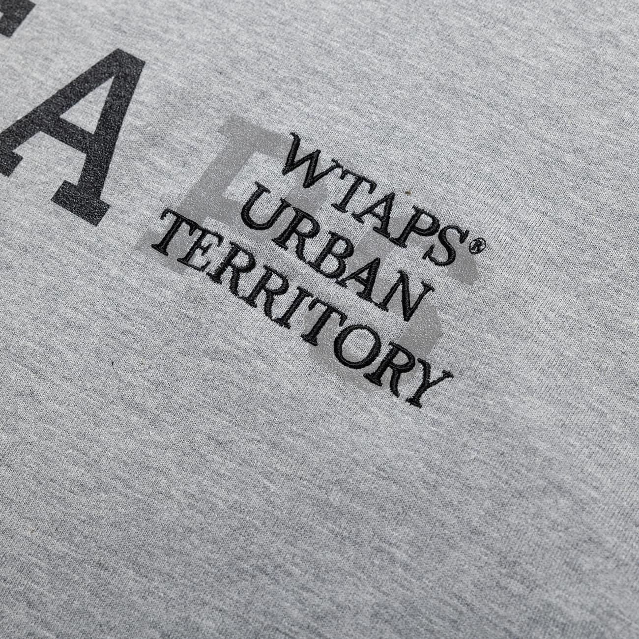 WTAPS 23ss DESIGN 01 LS COTTON ASH GRAY-