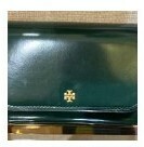 [S] TORY BURCH EMERSON PATENT CHAIN WALLET,PINE TREE, 139427-353 (STB300)