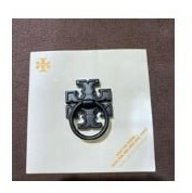 [S] TORY BURCH MATTE BRITTEN PHONE RING,BLACK, 140996-001 (STB301)