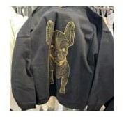 [S] LIFEWORK GOLD BIG RADOK SWEATSHIRT,PATTERN BLACK, LW225MT29991 (SLW161)