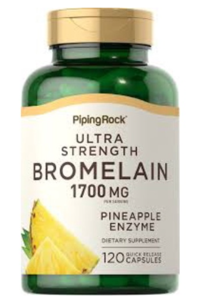 【Piping Rock 】超強鳳梨酵素 Bromelain 1700mg 120粒