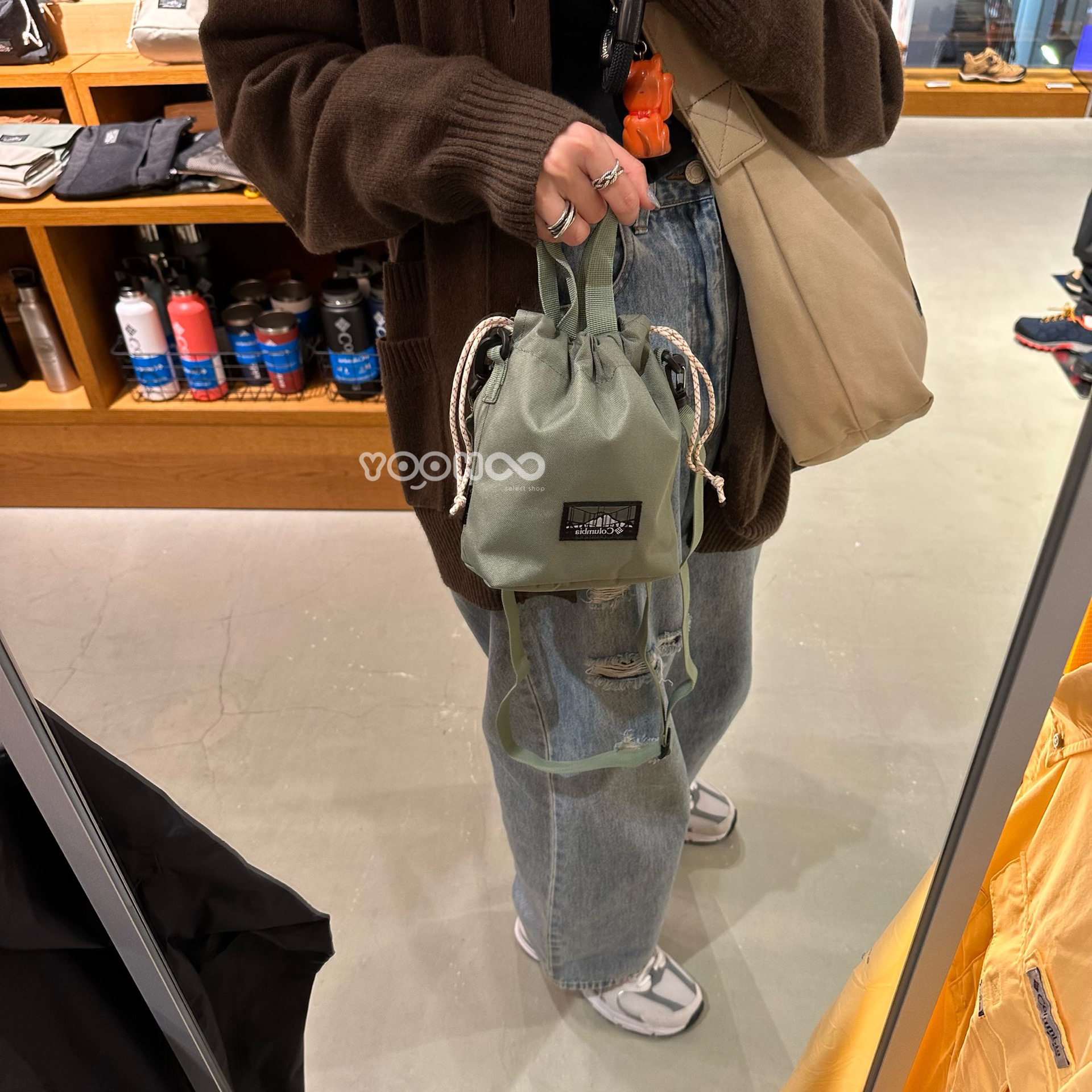 現貨┃Columbia Price Stream™ Shoulder Pouch 防潑水 束口 水桶包 手提 側背包