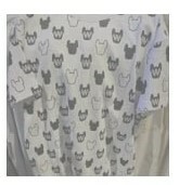 [S] LIFEWORK ALLOVER PRINTED LOGO SHORT SLEEVE T-SHIRT,WHITE, LW222TS10300 (SLW166)