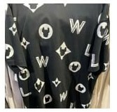 [S] LIFEWORK MONOGRAM LW SHORT SLEEVE T-SHIRT,BLACK, LW222TS10240 [FINAL SALE] (SLW167)