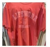 [S] LIFEWORK ARCH PIGMENT SHORT SLEEVE T-SHIRT,RED, LW222TS11103 [FINAL SALE] (SLW168)