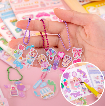 清货优惠 DIY咕卡贴纸套装（随机）