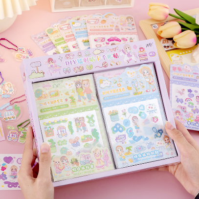 清货优惠 DIY咕卡贴纸套装（随机）