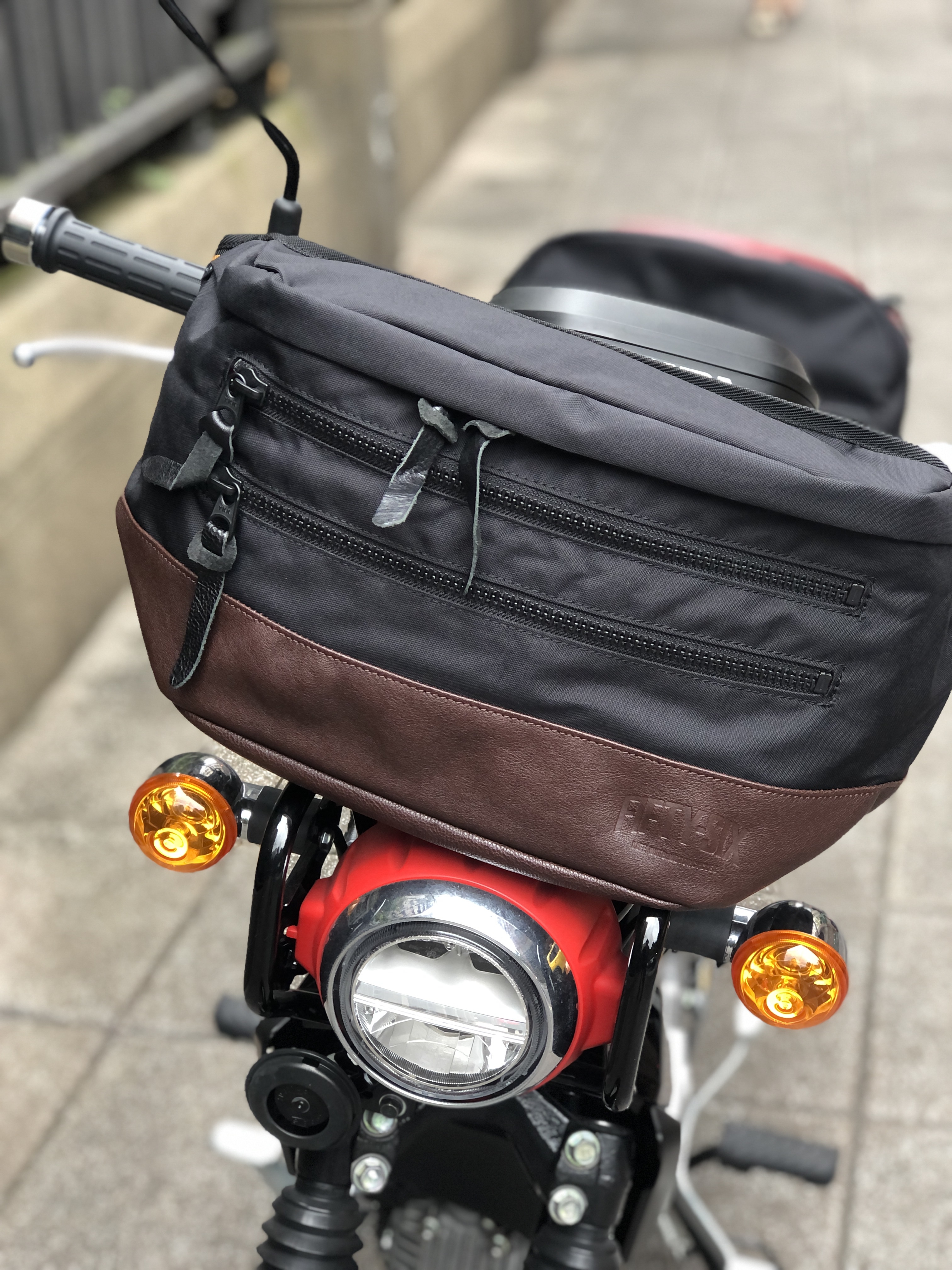 56DESIGN x WEST&BODY 騎士腰包，斜背包兩用設計