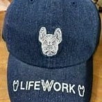 [S] LIFEWORK EMBROIDERY BASEBALL CAP,RAW, LW235CP20050 (SLW175)