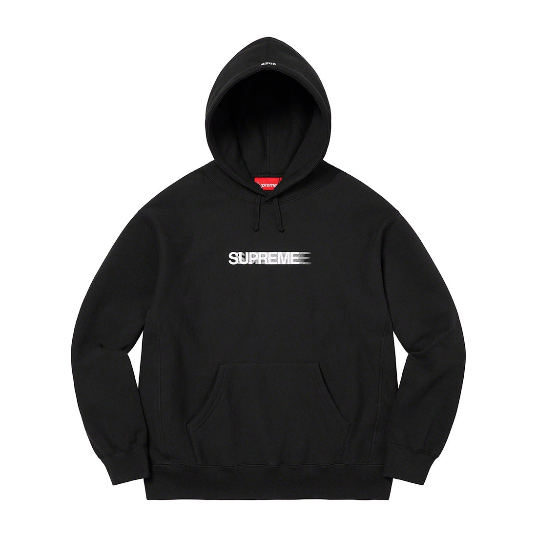 2023SS Supreme Motion Logo Hooded 帽T 黑色幻影現貨