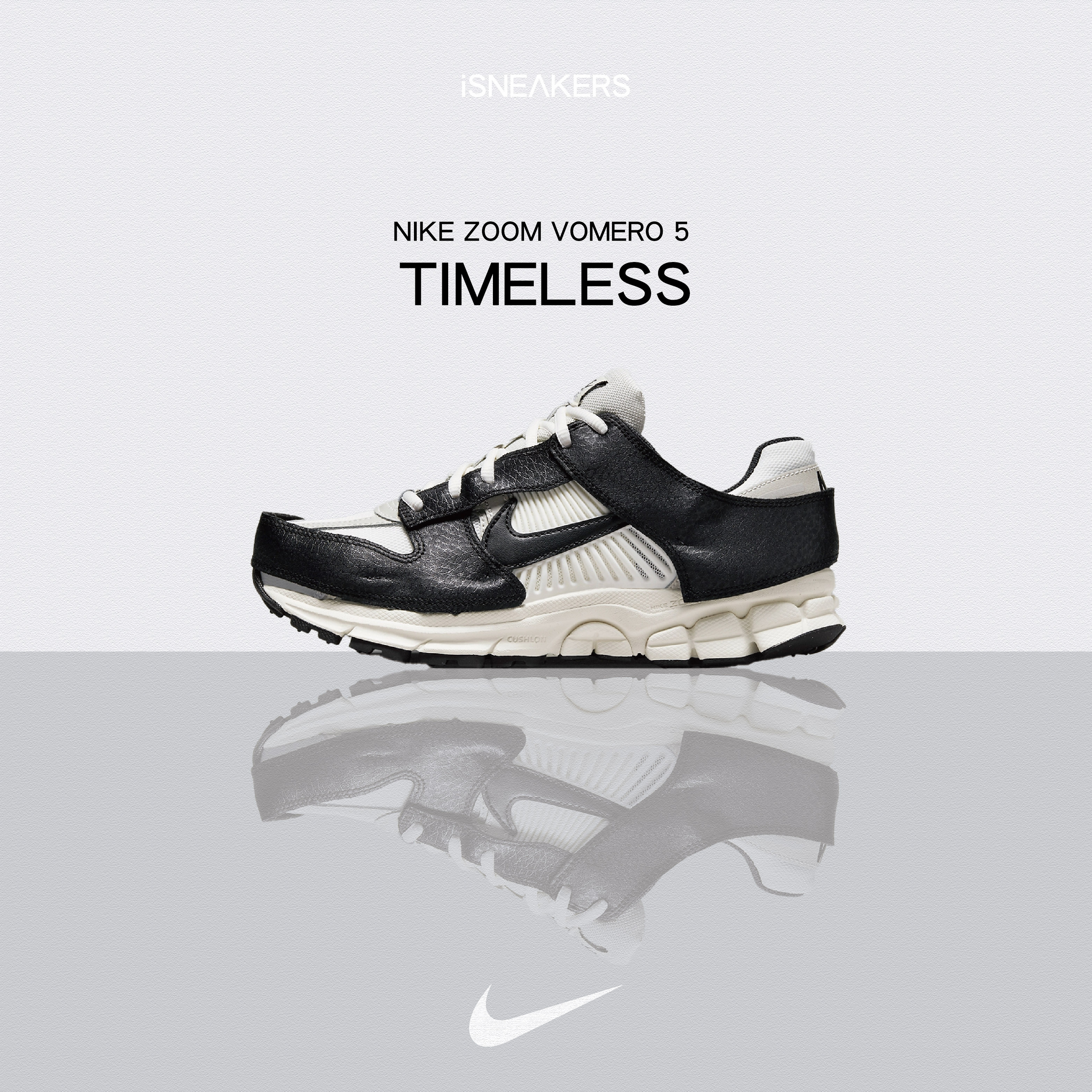 iSNEAKERS｜Nike Zoom Vomero 5 "Timeless" 黑白 FJ5474-133