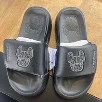 [S] LIFEWORK SPACE RUN VELCRO SLIDE,BLACK, LW235SH11140 (SLW191)