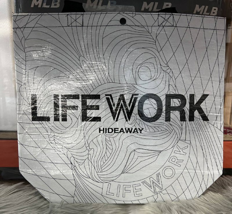 [S] LIFEWORK REUSABLE BAG,WHITE, SLW192 (SLW192)
