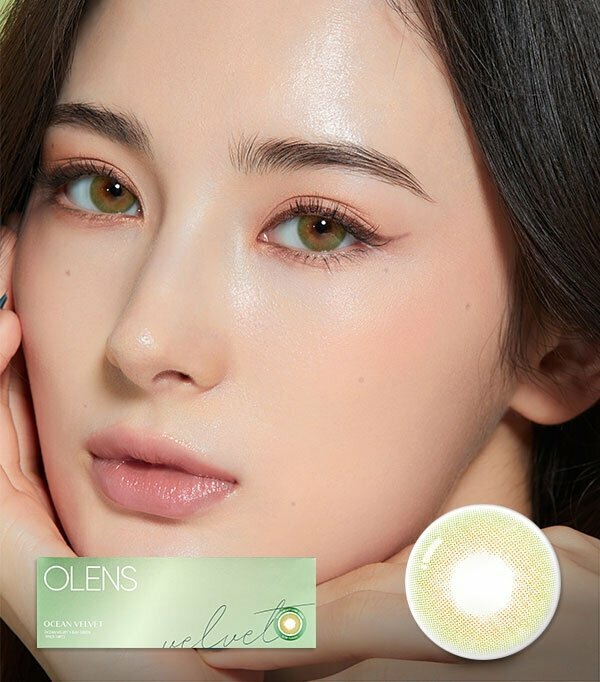 O-LENS Ocean Velvet Olive 日拋彩妝隱形眼鏡｜每盒10片