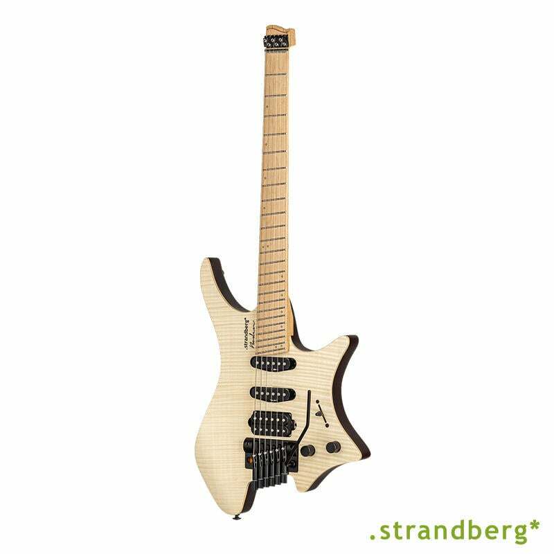 限定款Strandberg BODEN STANDARD NX 6 虎紋楓木小搖座無頭琴電吉他