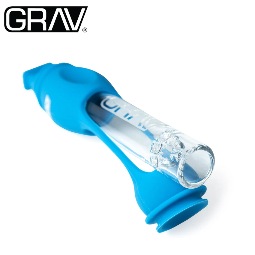 🇺🇸GRAV - Octo-taster with Silicone Skin 玻璃煙斗（16mm）