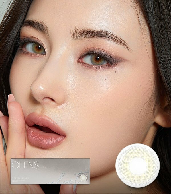 OLENS 1 Day Ocean Velvet Gray  日拋彩妝隱形眼鏡｜每盒10片