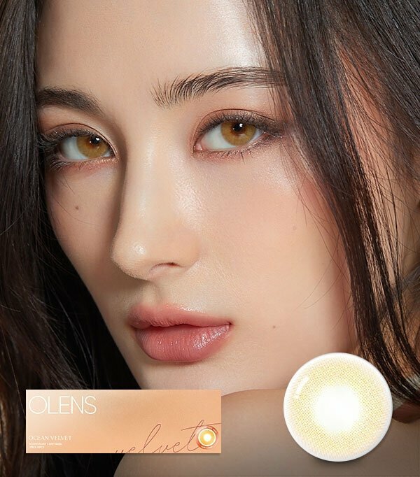 O-LENS Ocean Velvet Hazel  日拋彩妝隱形眼鏡｜每盒10片