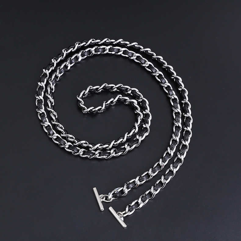 小香cf長短款錢包改造鏈條配件魚子醬包帶斜挎穿皮肩帶OT