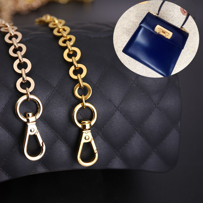 O字圓鏈8字鏈包包鏈條帶背包斜挎包帶子肩帶配件金色淺金色