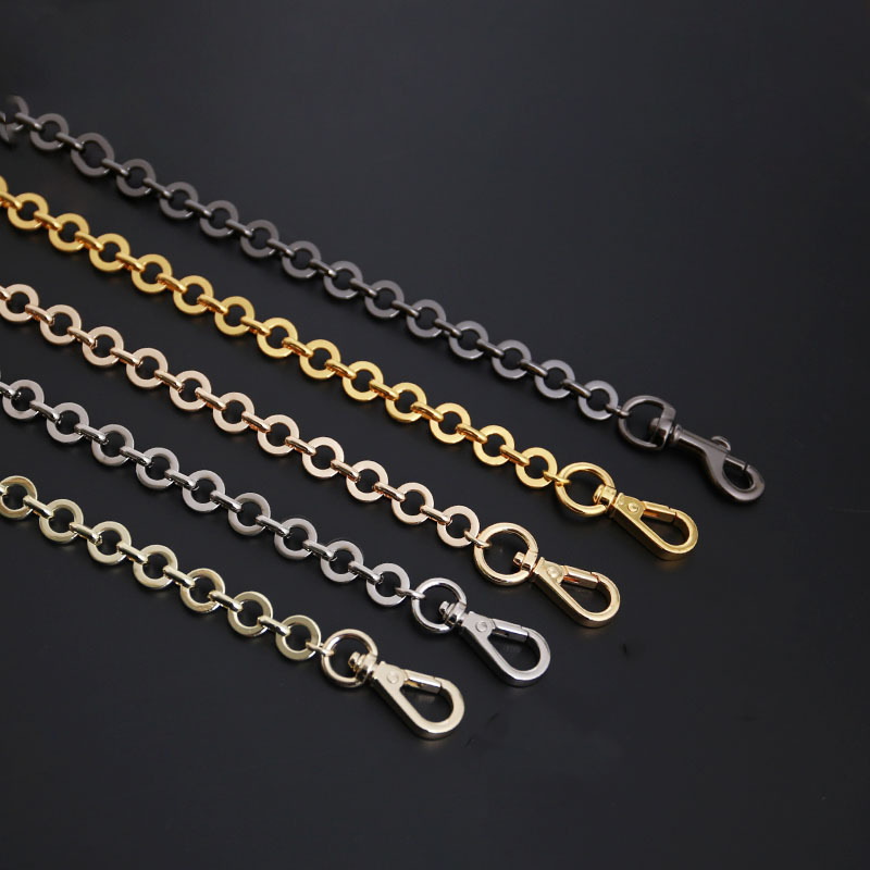 O字圓鏈8字鏈包包鏈條帶背包斜挎包帶子肩帶配件金色淺金色