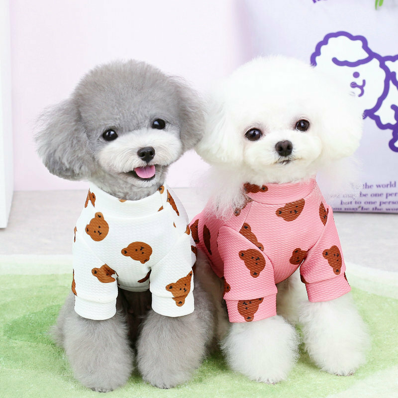 宠物衣服 薄款 小熊T SHIRT