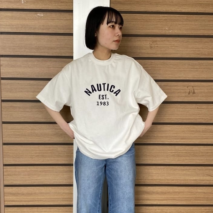 NAUTICA 1983 刺繡 短T 短袖 5色 白 灰白 深藍 黑 酒紅 日本限定 / 現貨