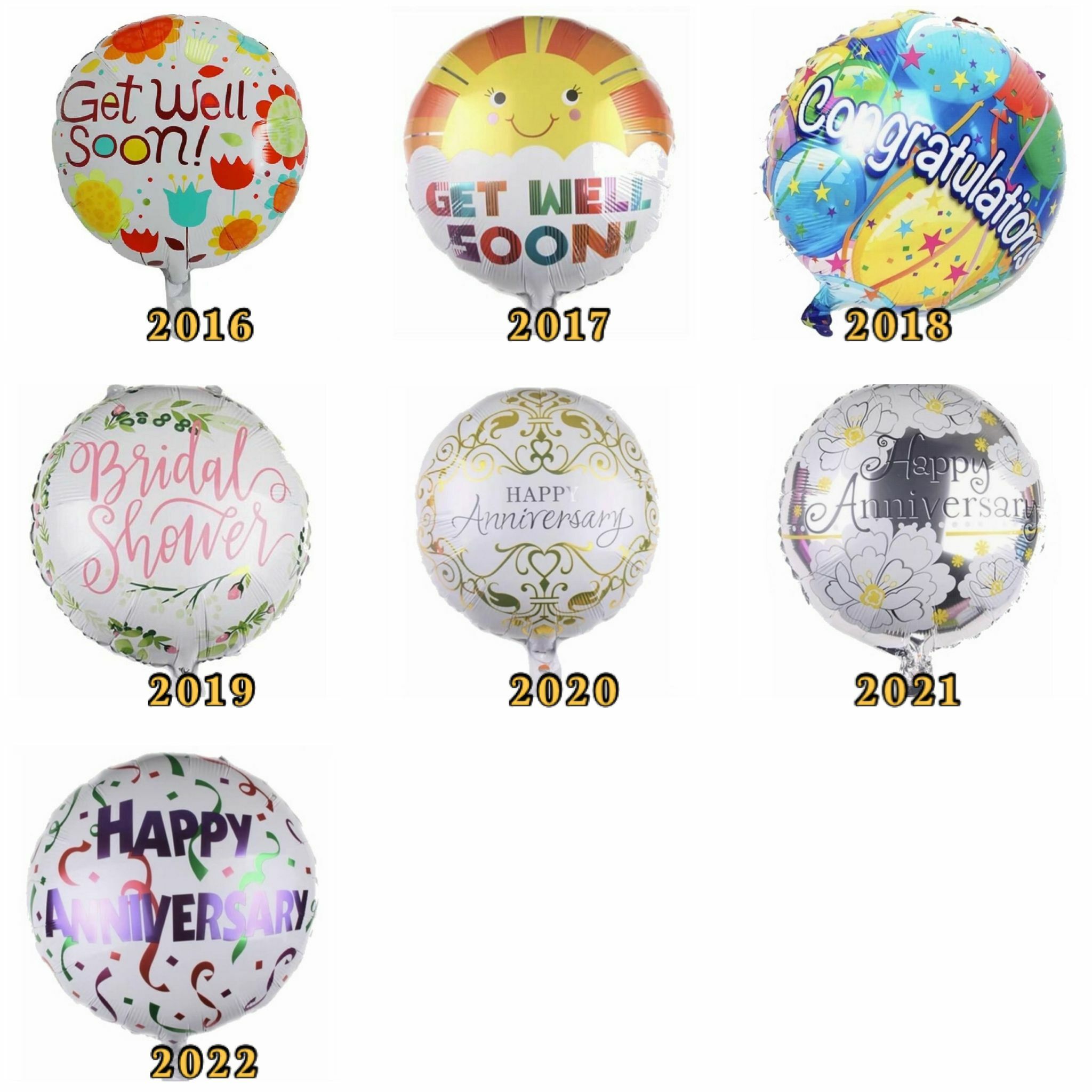 💕18吋祝福 / 紀念 鋁膜氣球